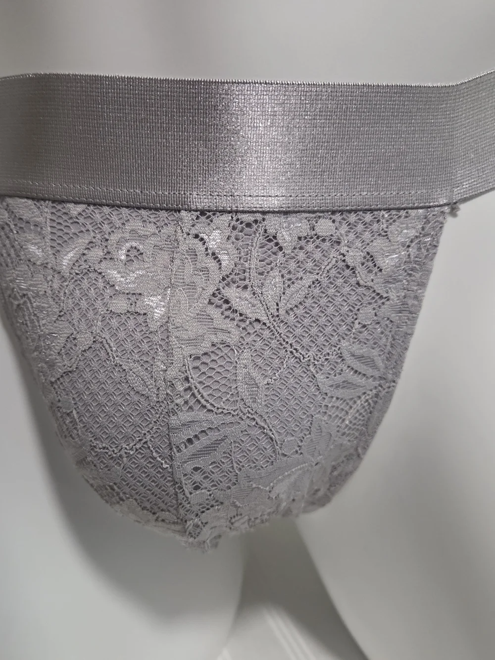 Cosabella Metallic Silver Low-Rise Brief